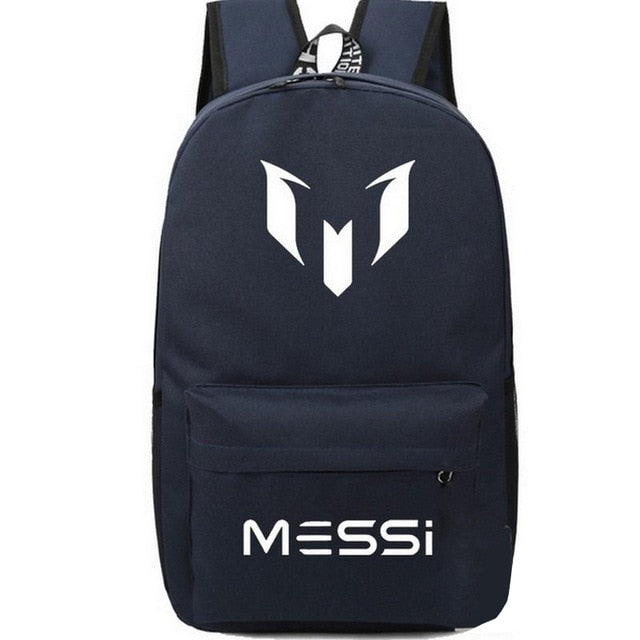 Messi Backpack Teen College High School Bag