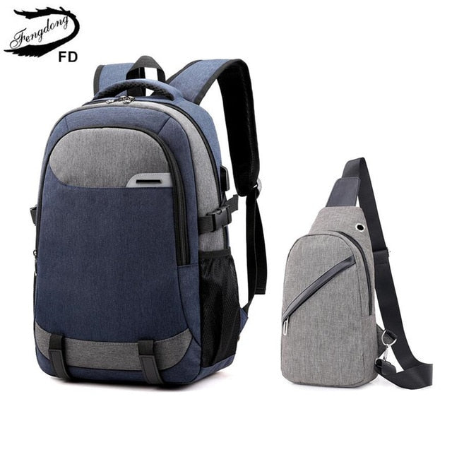 Big School Bags For Teenagers Waterproof Large School Backpack