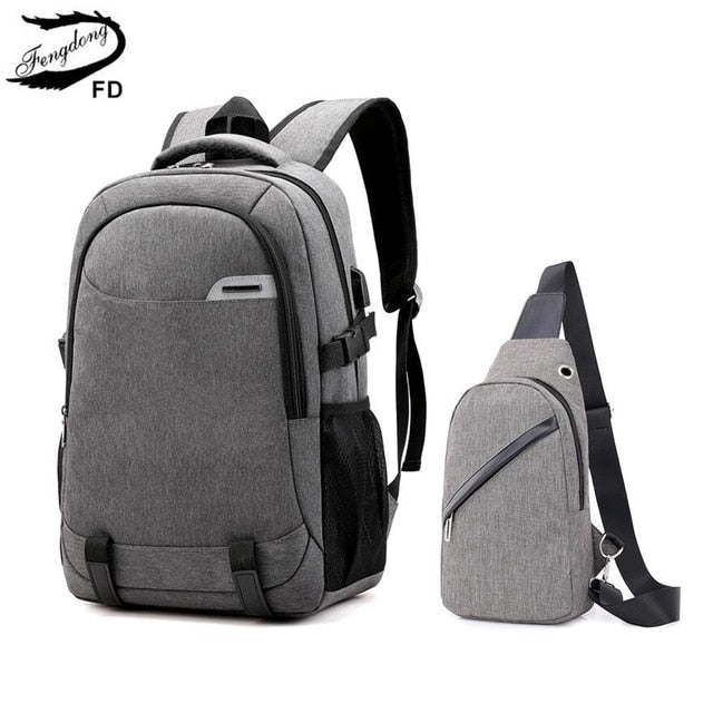 Big School Bags For Teenagers Waterproof Large School Backpack