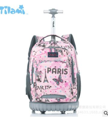 Wheeled Backpack Kids School Bags On wheels