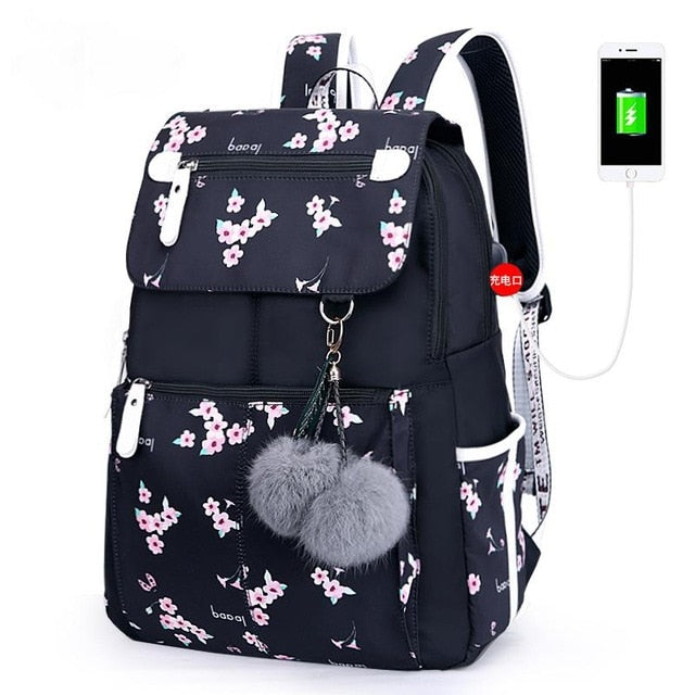 Fengdong Kids Backpack Waterproof School Bag