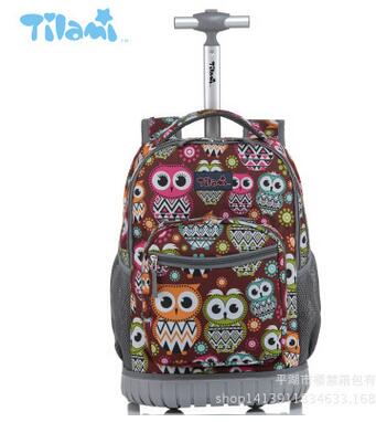 Wheeled Backpack Kids School Bags On wheels
