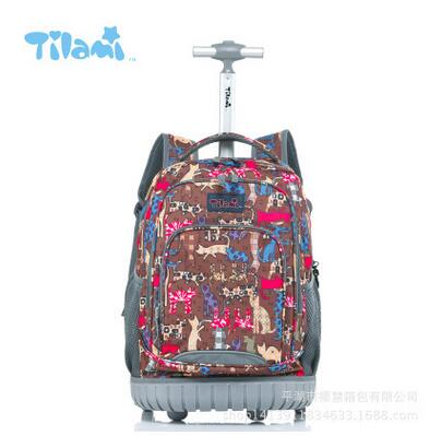 Wheeled Backpack Kids School Bags On wheels