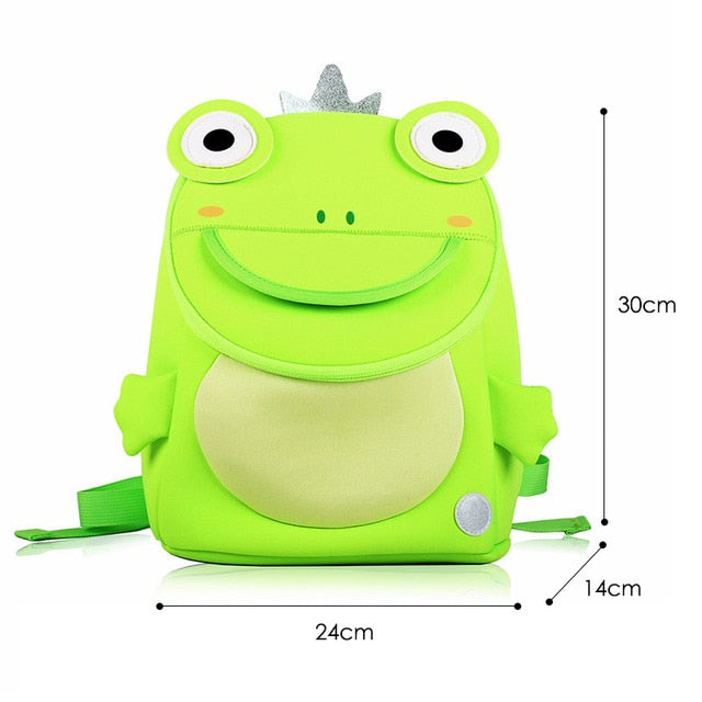 3D Elephant Design Backpack Children School Bags