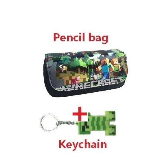 MineCraft Cartoon Backpack Kindergarten School Bag