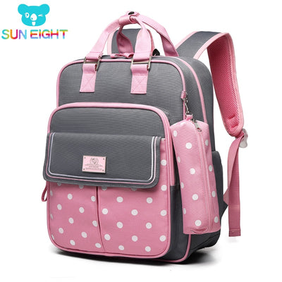 Sun Eight Dot School Backpacks
