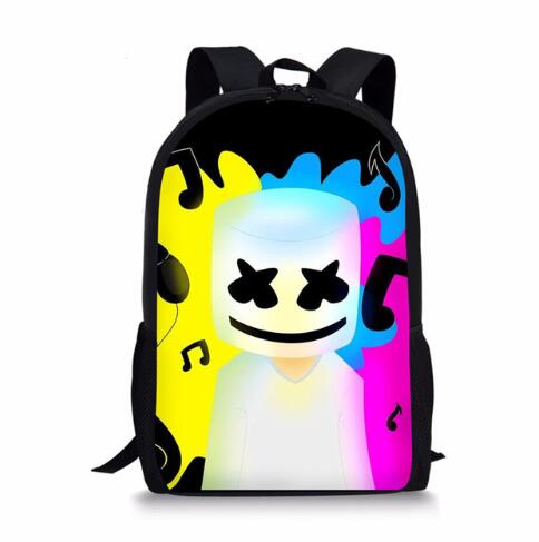 Smile School Bag Set for Teen Boys Girls Backpack
