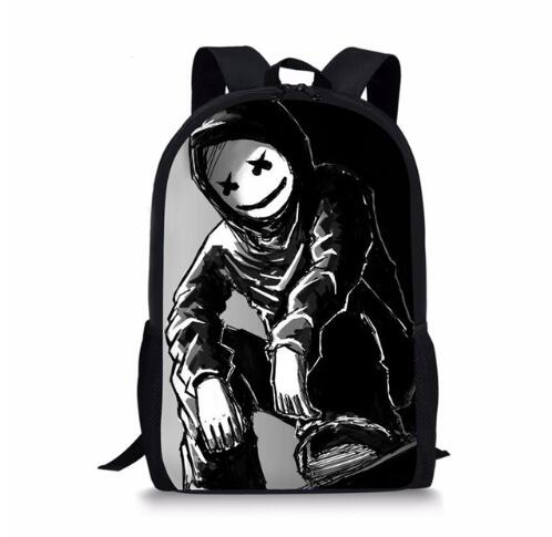 Smile School Bag Set for Teen Boys Girls Backpack