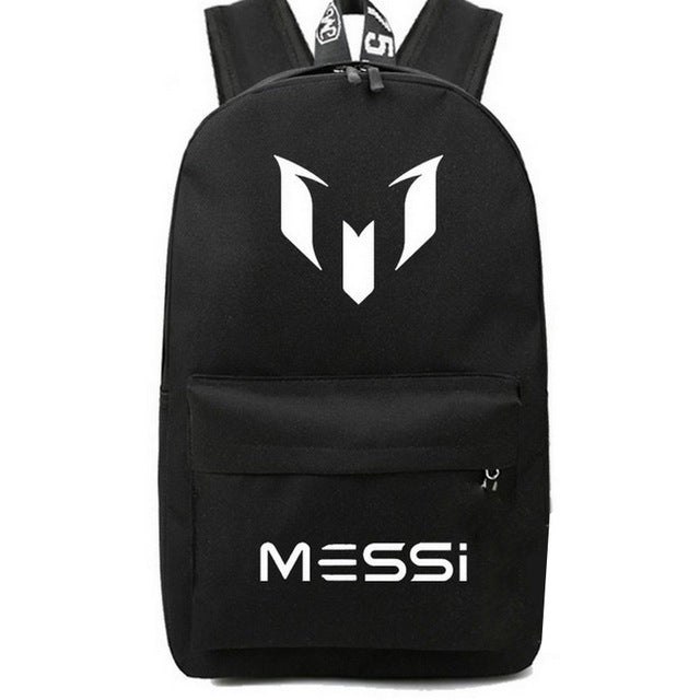 Messi Backpack Teen College High School Bag