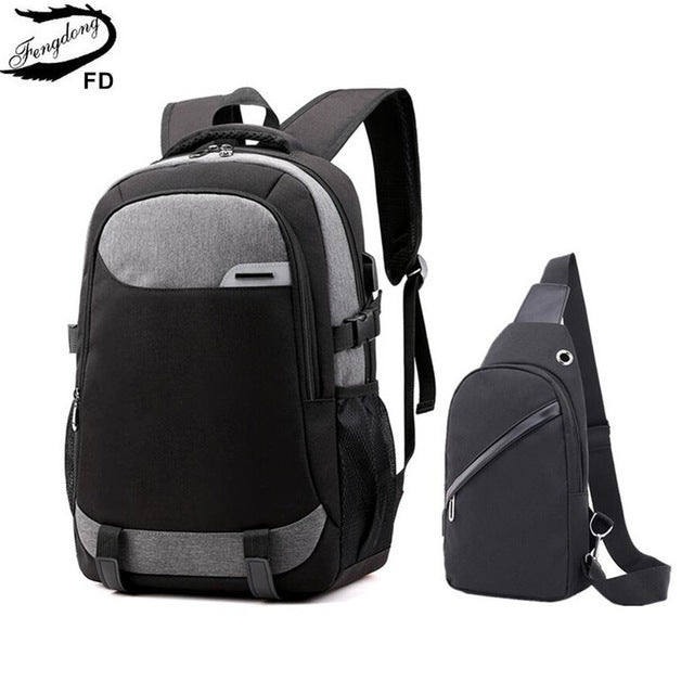 Big School Bags For Teenagers Waterproof Large School Backpack