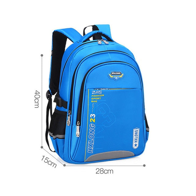 Reflective Strip Design Backpacks Waterproof Mochila
